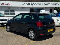 Used VW Polo Edition 60 HP (44 kW) 2017 Black Hatchback