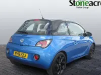 Used Vauxhall Adam 69 HP (50 kW) 2018 Blue Hatchback
