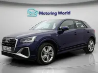 Begagnad Audi Q2 S-Line 150 HK (110 kW) 2022 Blå SUV
