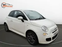Used Fiat 500 S 69 HP (50 kW) 2014 White Hatchback
