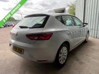 Used Seat Leon Ecomotive 110 HP (80 kW) 2014 Silver Hatchback