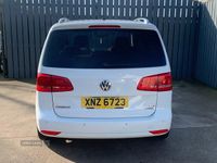 Used VW Touran SE 105 HP (77 kW) 2015 White MPV