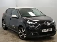 Used Citroën C3 PureTech 83 HP (61 kW) 2021 Black Hatchback