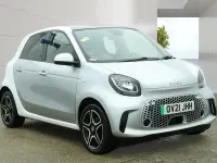 Used Smart ForFour Electric Drive Premium 60 kW (82 HP) 2021 Silver/white Hatchback