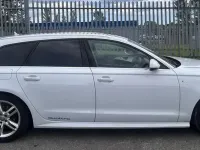 Used Audi A6 S-Line 272 HP (200 kW) 2018 White Estate