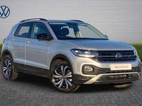 Used VW T-Cross Black Edition 110 HP (80 kW) 2022 Silver SUV