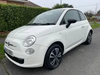 Begagnad Fiat 500 Pop 69 HK (50 kW) 2013 Vit Halvkombi