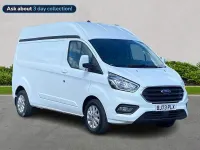 Used Ford Transit Custom Limited 130 HP (95 kW) 2023 White Van