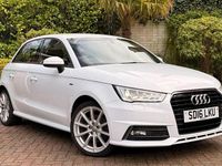 Used Audi A1 Sportback S-Line 125 HP (91 kW) 2016 White Hatchback