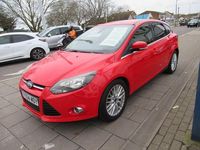 Used Ford Focus Zetec 2014 Red Hatchback