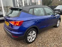 Used Seat Arona SE Technology 113 HP (83 kW) 2019 Blue SUV