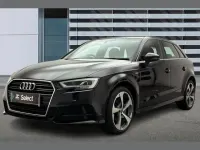 Used Audi A3 S-Line 108 HP (79 kW) 2016 Black Hatchback
