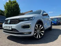 Used VW T-Roc R-line 150 HP (110 kW) 2020 Silver SUV