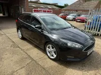 Used Ford Focus Zetec 120 HP (88 kW) 2015 Black Estate