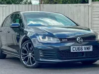 Usado VW Golf VII GTD 184 CV (135 kW) 2016 Gris Utilitario
