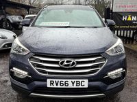 Used Hyundai Santa Fe Premium SE 2016 Blue SUV