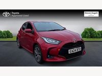 Used Toyota Yaris Hybrid 2024 Red Hatchback