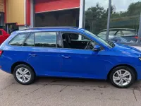 Used Skoda Fabia SE 95 HP (69 kW) 2020 Blue Hatchback