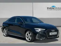 Used Audi A3 S-Line 110 HP (80 kW) 2022 Black Sedan