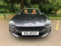 Used Fiat 124 Spider Lusso 140 HP (102 kW) 2018 Grey Cabriolet