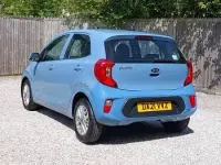 Used Kia Picanto 2021 Blue Hatchback