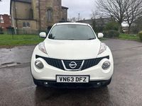 Used Nissan Juke Acenta 110 HP (80 kW) 2013 White SUV