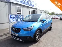 Second-hand Vauxhall Crossland X Elite 83 CP (61 kW) 2020 Albastru SUV