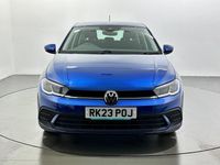 Used VW Polo Life 95 HP (69 kW) 2023 Blue Hatchback