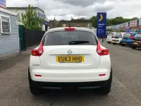 Used Nissan Juke Acenta 117 HP (86 kW) 2013 White SUV
