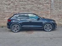 Used VW T-Roc R-line 150 HP (110 kW) 2021 Black SUV