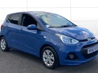 Used Hyundai i10 SE 66 HP (48 kW) 2016 Blue Hatchback