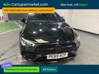 Used Mercedes CLA200 AMG line 2019 Black Coupe