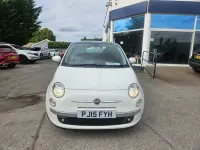 Used Fiat 500 Lounge 69 HP (50 kW) 2015 White Hatchback