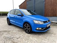 Used VW Polo SEL 90 HP (66 kW) 2014 Blue Hatchback