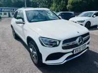 Used Mercedes GLC300e AMG line 2022 White SUV