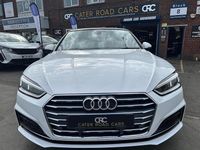 Used Audi A5 Cabriolet S-Line 190 HP (139 kW) 2018 White Cabriolet