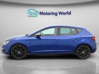 Used Seat Leon Black Edition 130 HP (95 kW) 2019 Blue Hatchback