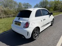 Używany Abarth 595 140 KM (102 kW) 2016 Biały Hatchback