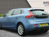 Used Volvo V40 SE Lux 115 HP (84 kW) 2015 Blue Hatchback