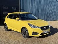 Used MG MG3 Excite 106 HP (77 kW) 2022 Yellow Hatchback