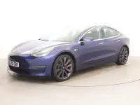 Used Tesla Model 3 Performance 461 kW (627 HP) 2020 Blue Sedan