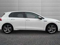 Used VW Golf VIII R-line 150 HP (110 kW) 2022 Pure white Hatchback