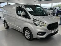 Used Ford Transit Custom Limited 130 HP (95 kW) 2019 Silver Van