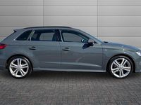 Used Audi A3 S-Line 150 HP (110 kW) 2018 Grey Sedan