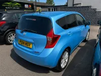 Used Nissan Note Tekna 90 HP (66 kW) 2014 Blue Hatchback