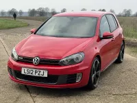 Used VW Golf VII GTI 2012 Red Hatchback