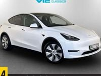 Used Tesla Model Y Long Range AWD 282 kW (384 HP) 2022 White SUV