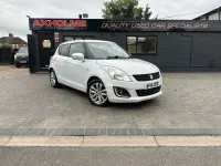Begagnad Suzuki Swift SZ4 2014 Vit Halvkombi