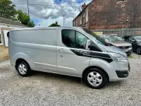 Used Ford Transit Custom Limited 128 HP (94 kW) 2017 Silver Van