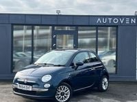 Used Fiat 500 Lounge 69 HP (50 kW) 2014 Blue Hatchback